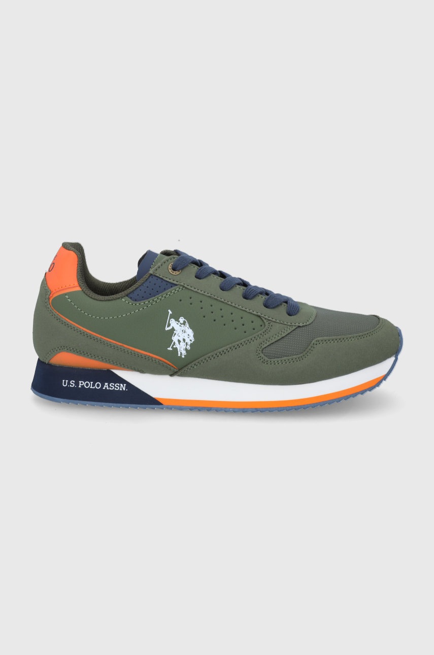

Обувки U.S. Polo Assn. в зелено, Зелен