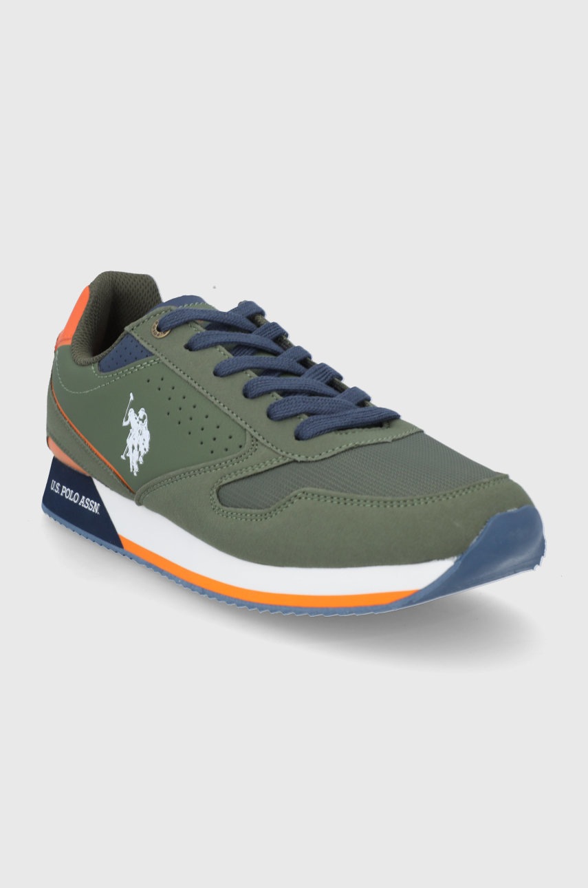 

Ботинки U.S. Polo Assn. цвет зелёный