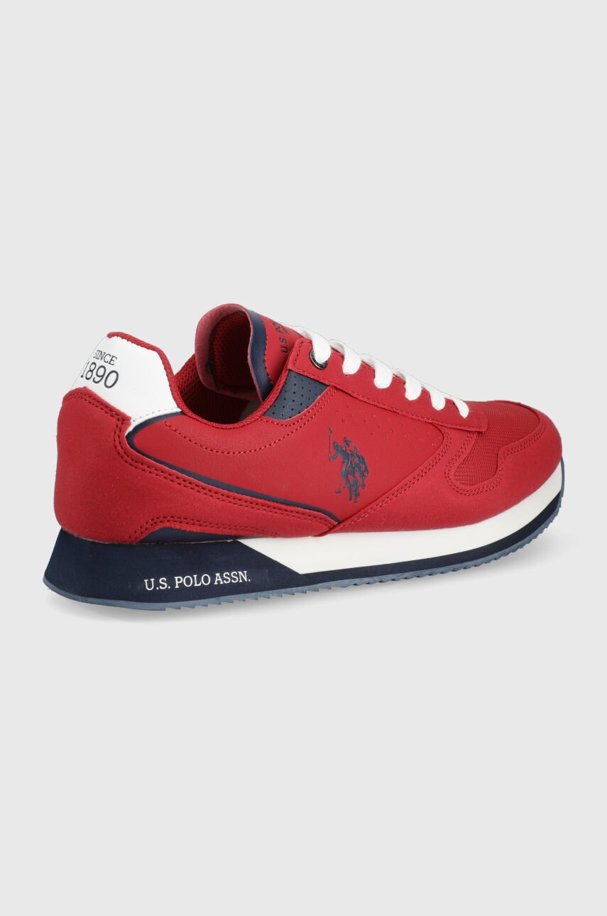 

Ботинки U.S. Polo Assn. цвет красный