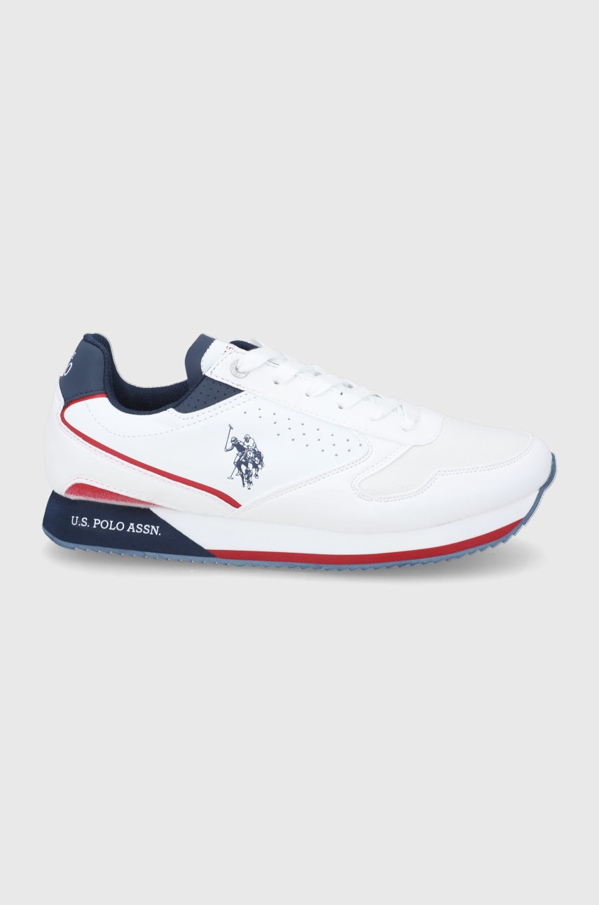 

Обувки U.S. Polo Assn. в бяло, Бял