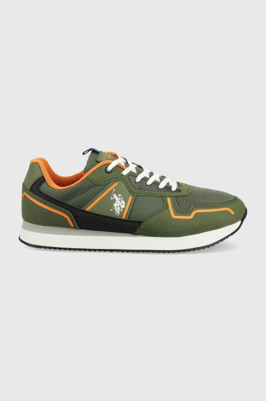 

Маратонки U.S. Polo Assn. в зелено, Зелен
