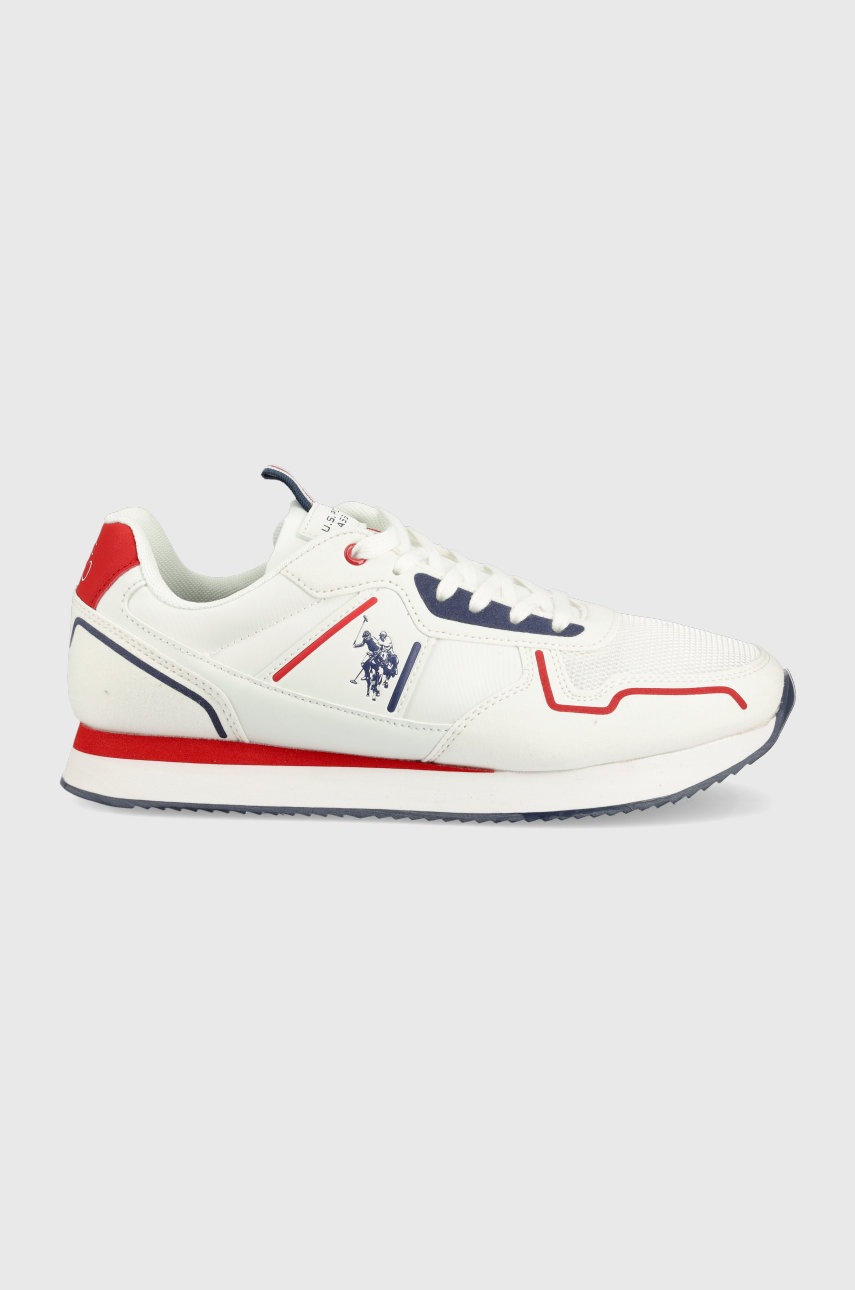 

Маратонки U.S. Polo Assn. в бяло, Бял