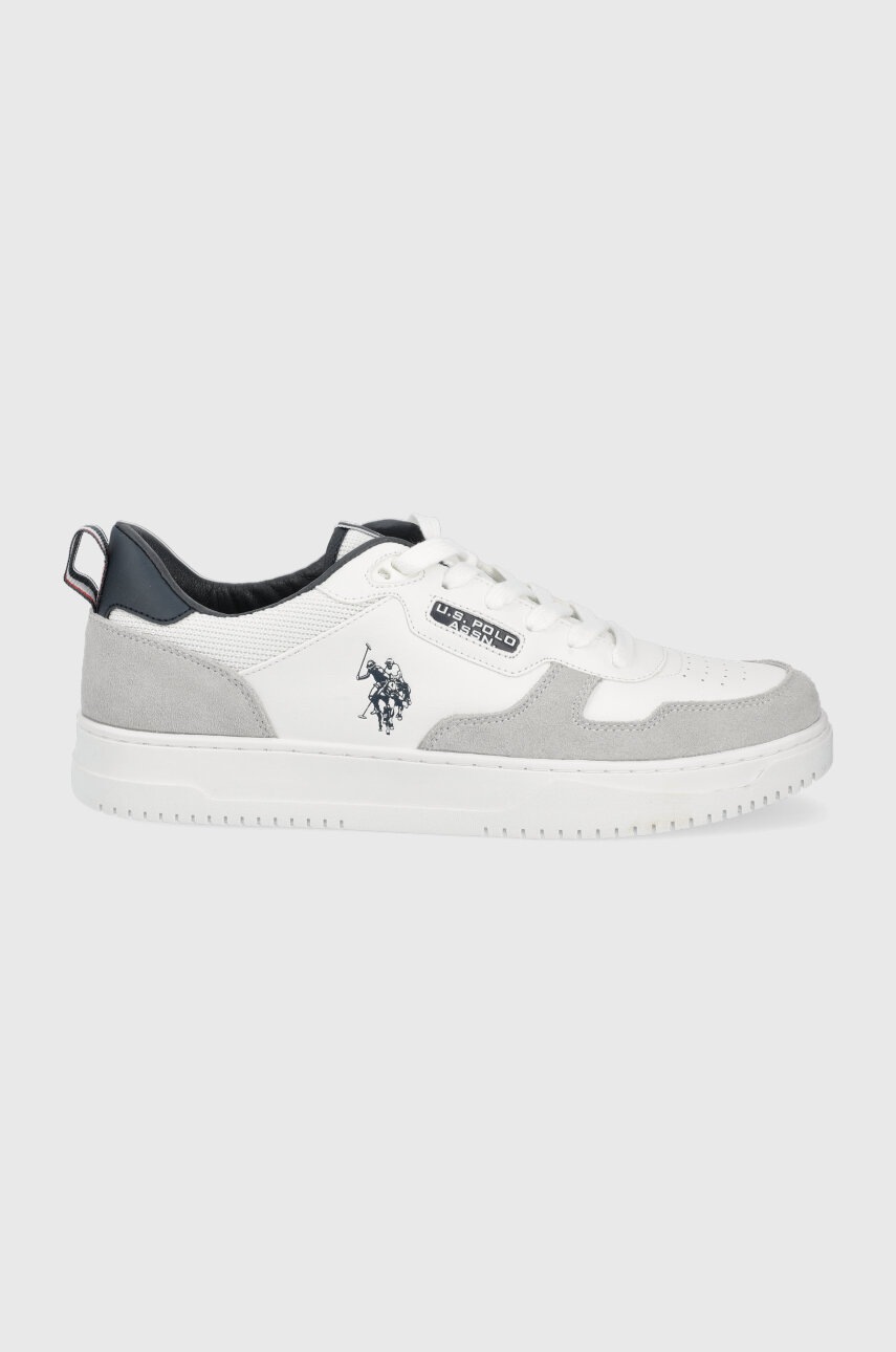 

Маратонки U.S. Polo Assn. в бяло, Бял