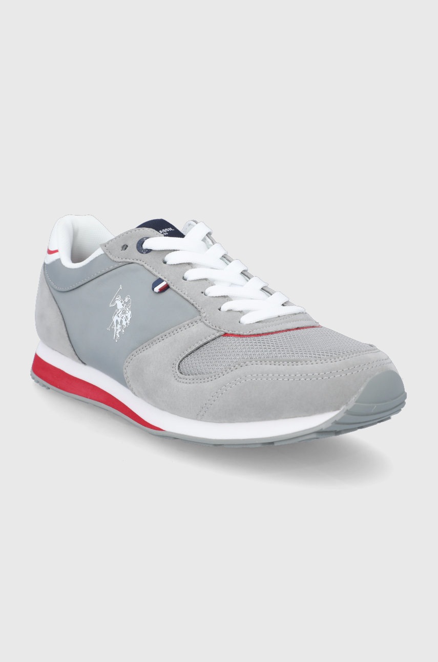 

Черевики U.S. Polo Assn. колір сірий