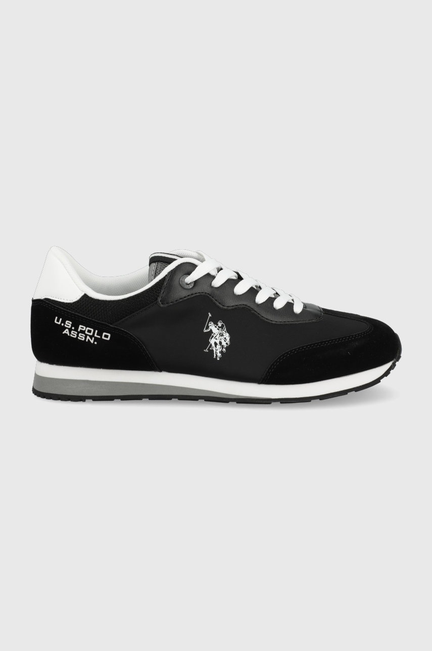 

Обувки U.S. Polo Assn. в черно, Черен