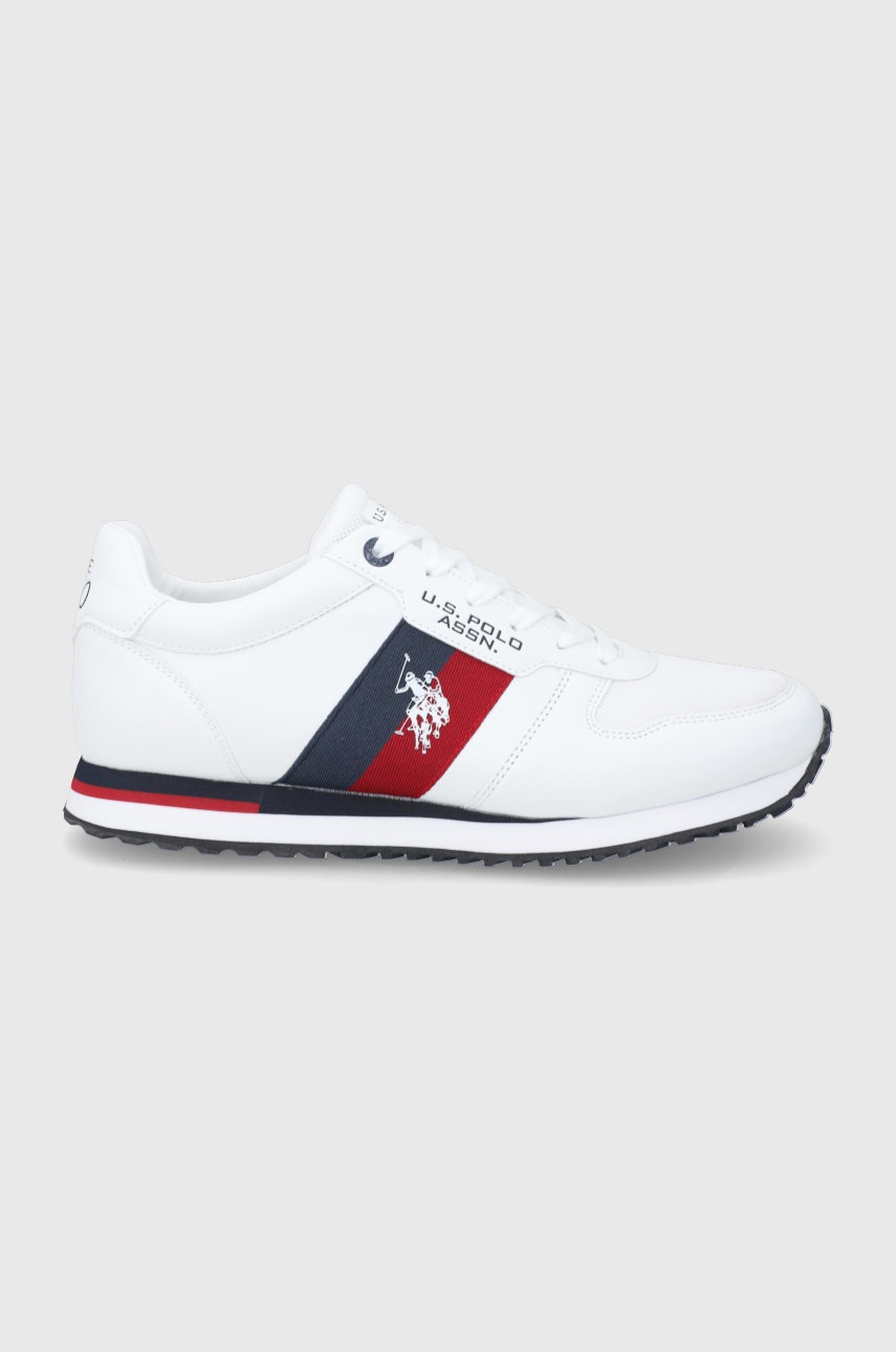 

Обувки U.S. Polo Assn. в бяло, Бял
