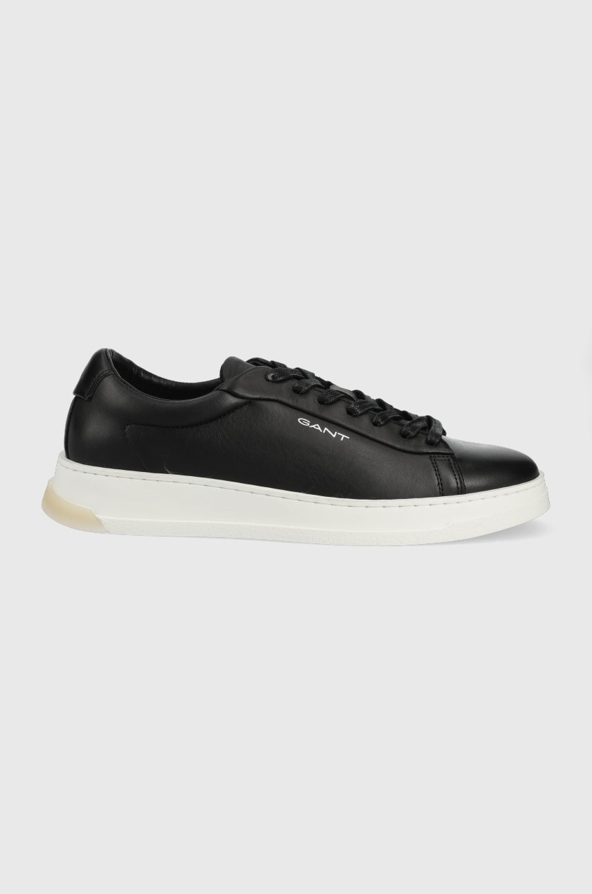 Gant sneakers din piele blancci culoarea negru