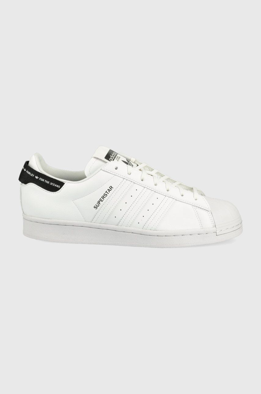 adidas Originals sneakers Superstar culoarea alb