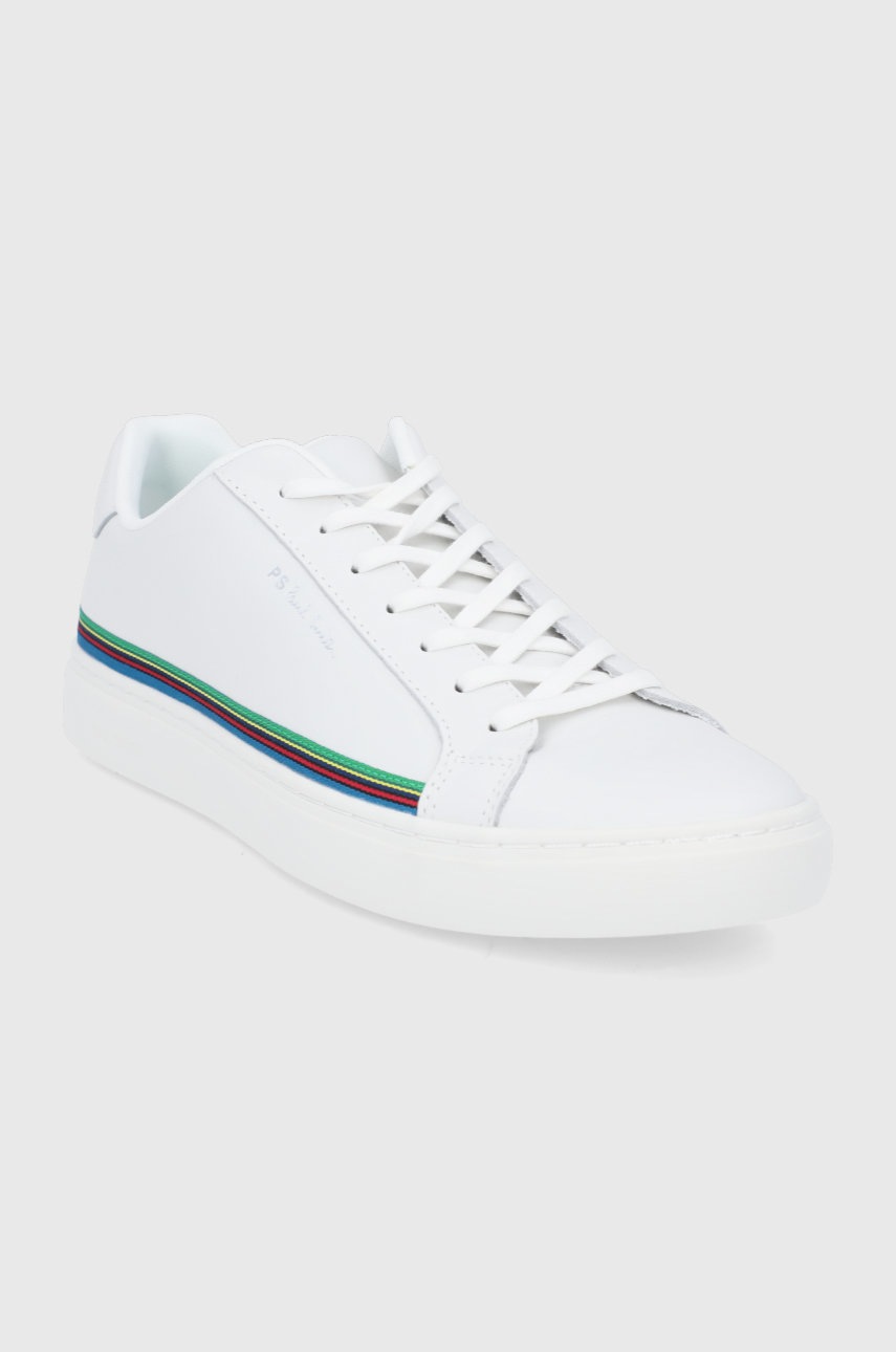 

Кожаные ботинки PS Paul Smith Rex цвет белый