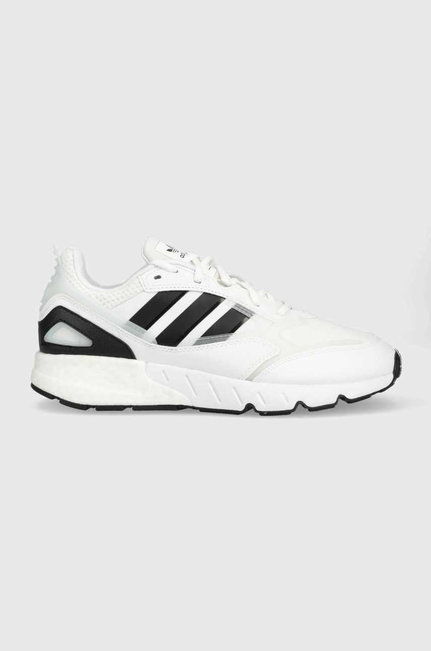 Sneakers boty adidas Originals ZX 1K Boost bílá barva, GZ3549 - bílá -  Svršek: Umělá hmota
