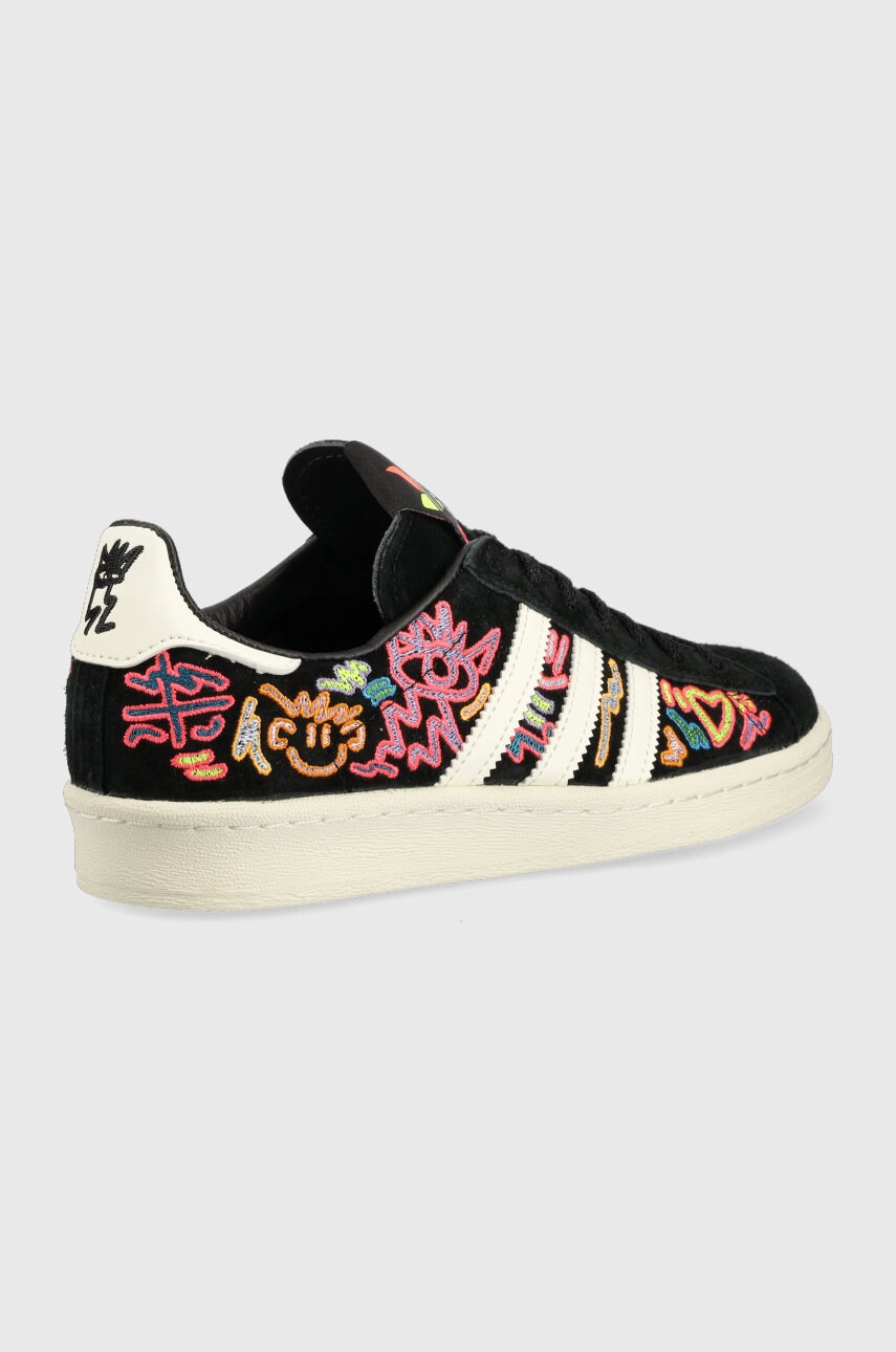 

Кожаные кроссовки adidas Originals Campus 80s Pride цвет чёрный