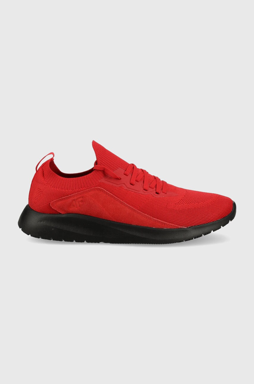 4f sneakers culoarea rosu