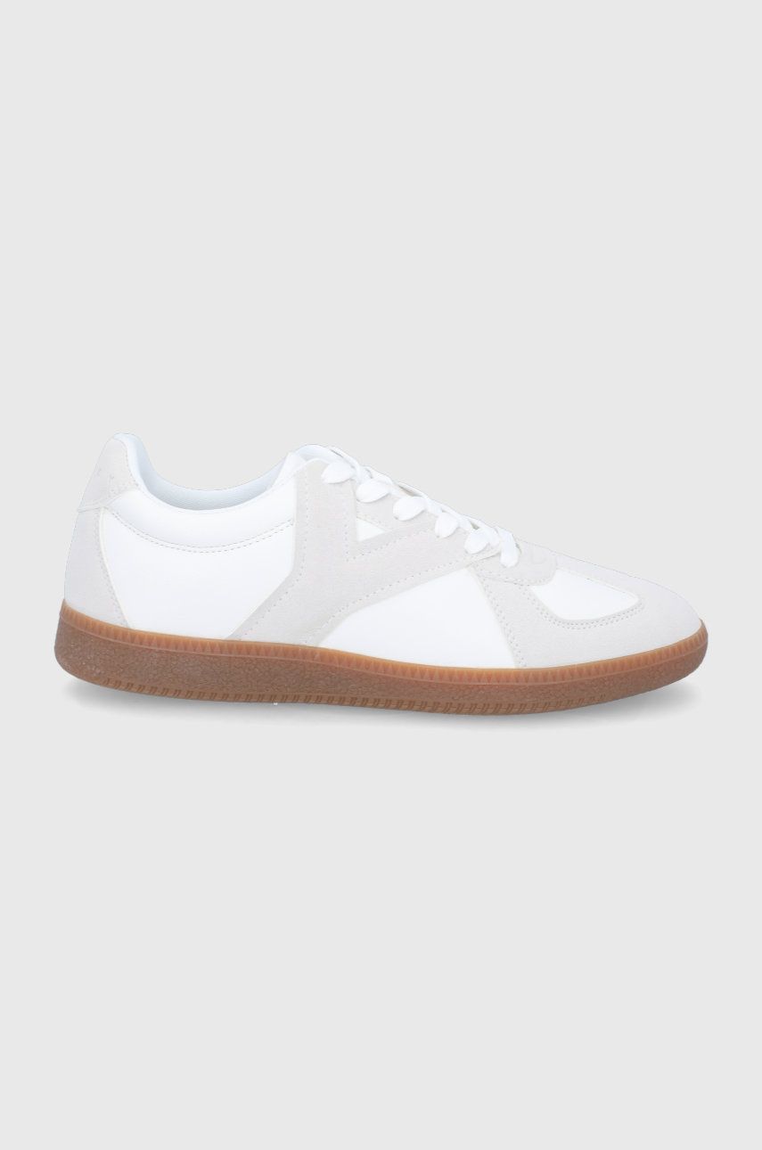 Sisley pantofi culoarea alb