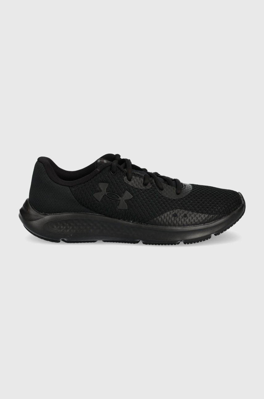 Under Armour Pantofi De Alergat Charged Pursuit 3 3024878 Culoarea Negru