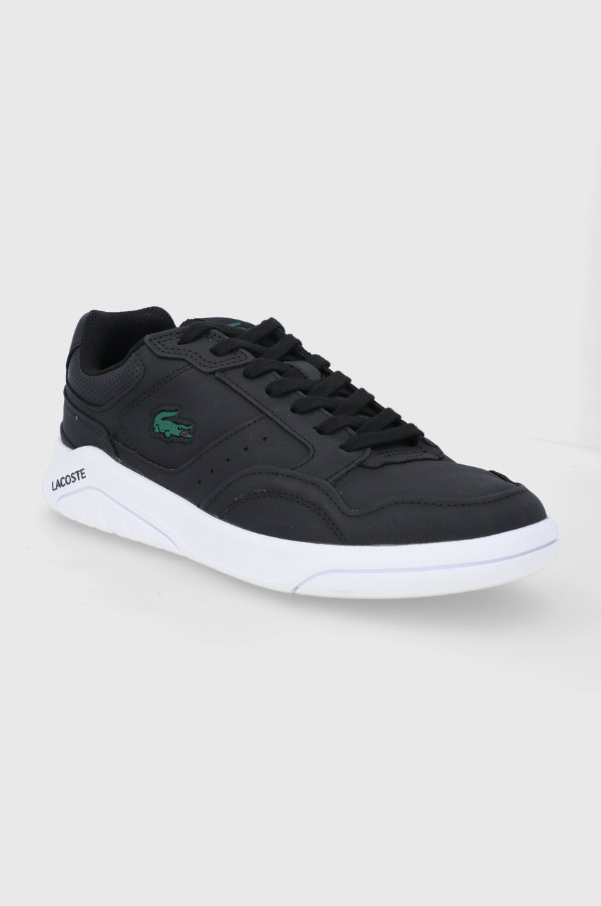 

Кожаные ботинки Lacoste цвет чёрный