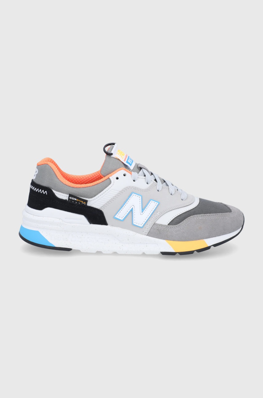 

Обувки New Balance Cm997hth в сиво, Сив