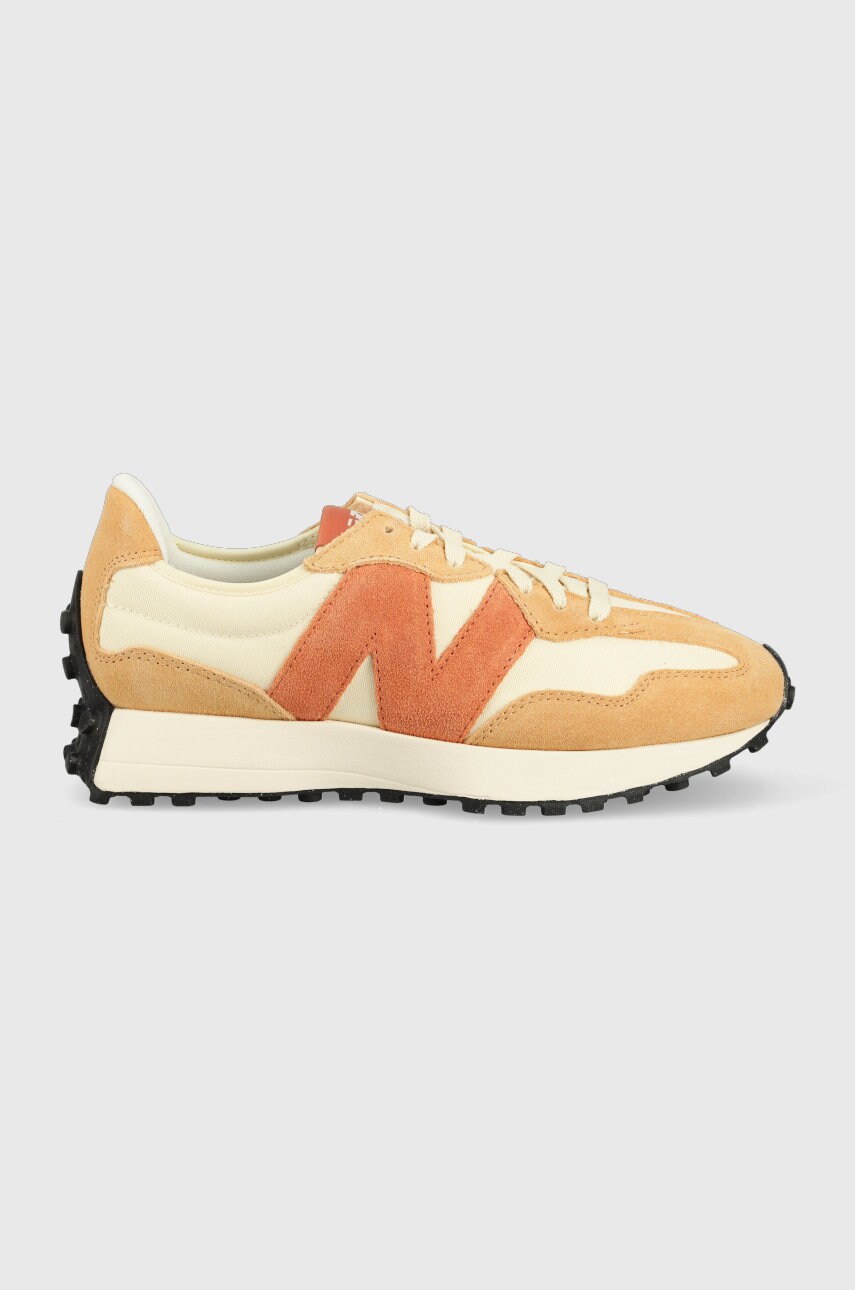 New balance sneakers ms327wc culoarea bej