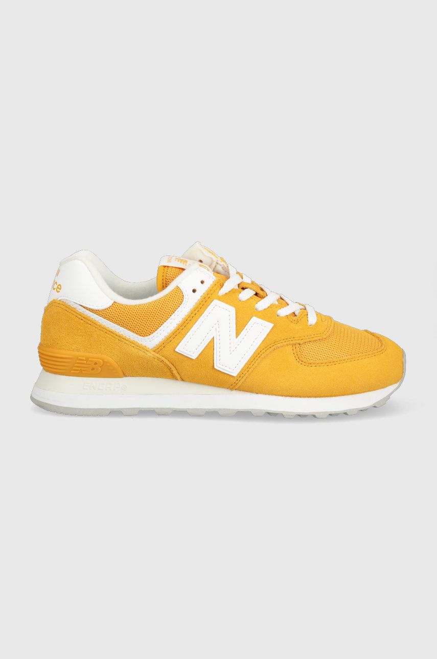 New Balance sneakersy ML574PJ2 kolor żółty