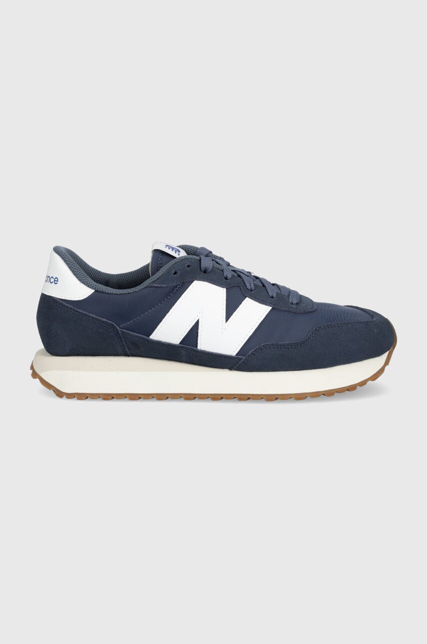 New balance sneakers ms237gb culoarea albastru marin