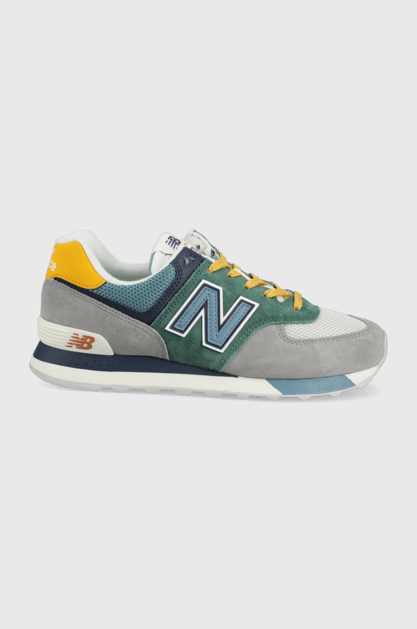 

Маратонки New Balance Ml574le2 в сиво, Сив