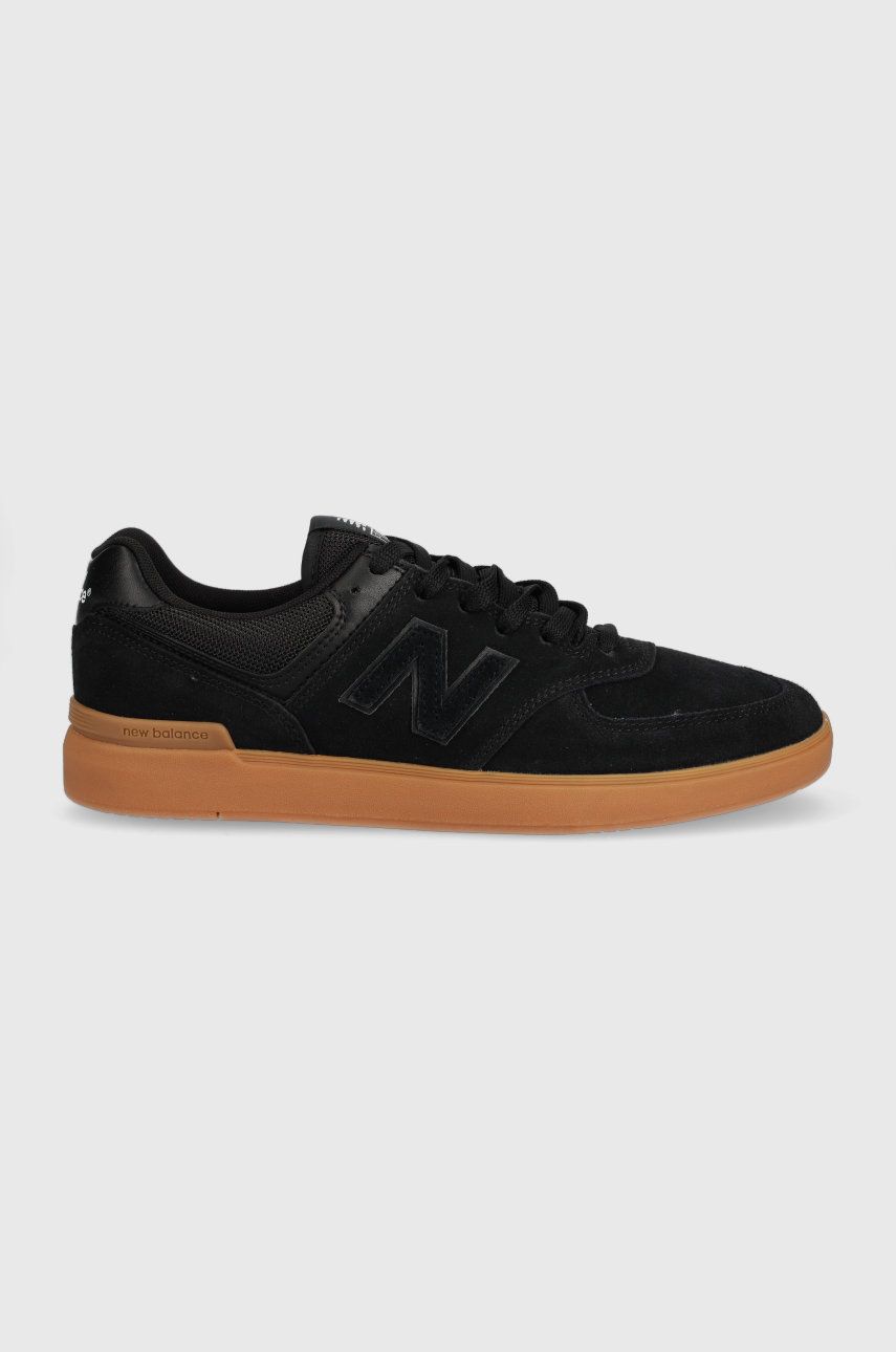 New Balance sneakersy zamszowe CT574BLG męskie kolor czarny