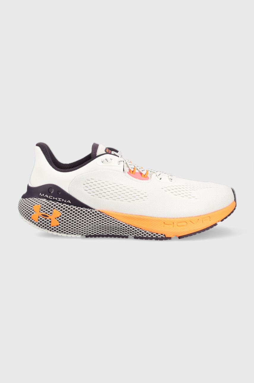 Under Armour pantofi de alergat HOVR Machina 3 culoarea alb 3024899-101