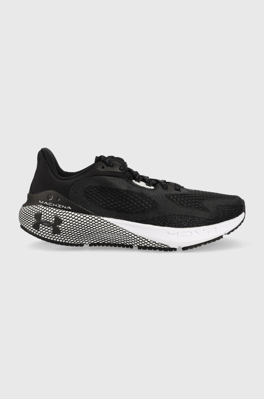 Levně Běžecké boty Under Armour UA HOVR Machina 3 černá barva, 3024899-101