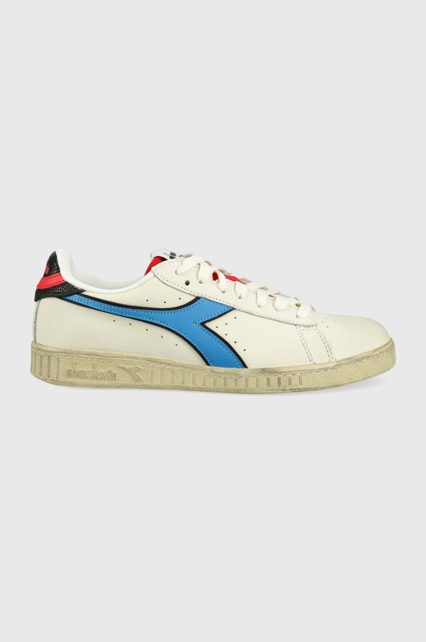

Кожени маратонки Diadora в бежово, Бежов