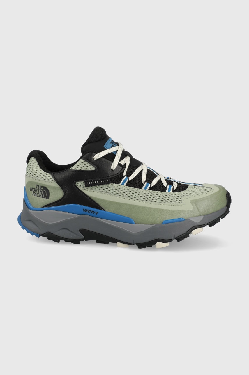 The north face pantofi vectiv traval futurelight barbati, culoarea verde