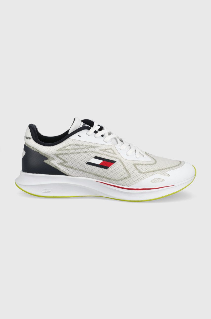 Tommy Sport pantofi culoarea alb alb imagine noua 2022