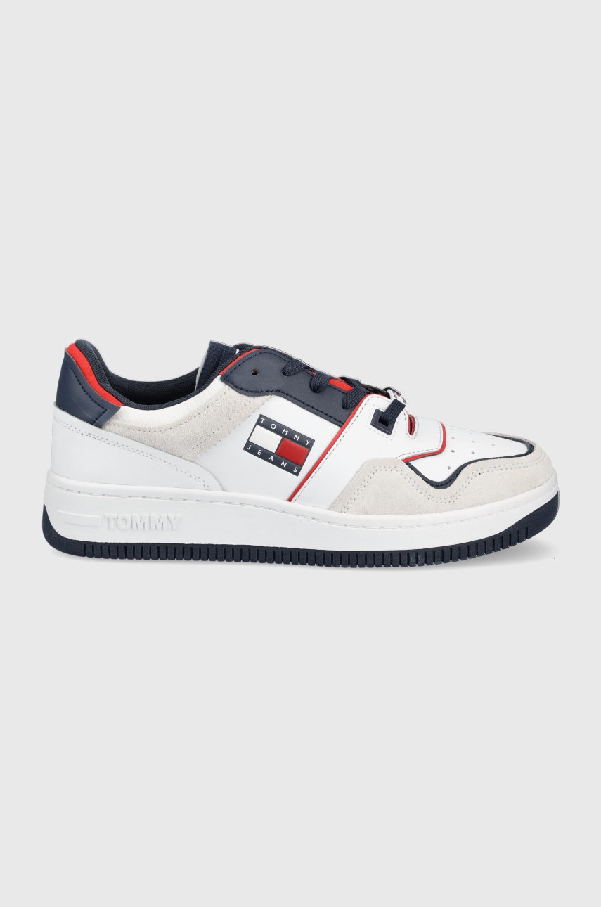 

Маратонки Tommy Jeans в бяло, Бял