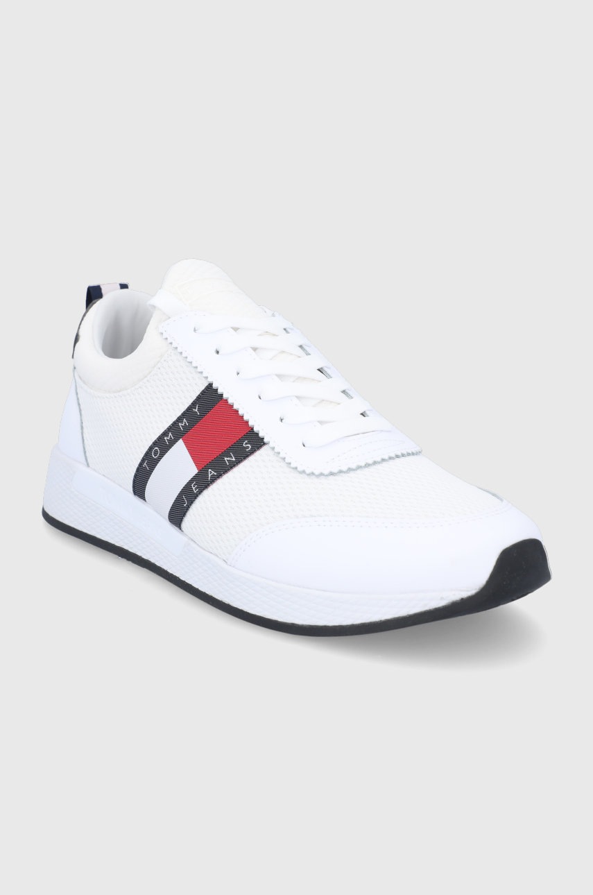 

Черевики Tommy Jeans колір білий