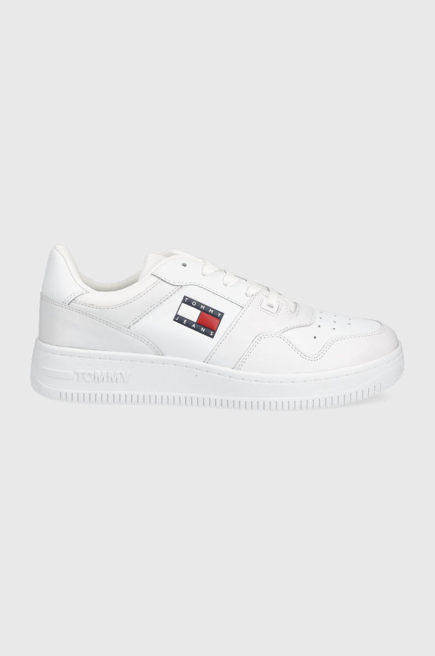 Tommy Jeans Sneakers Culoarea Alb