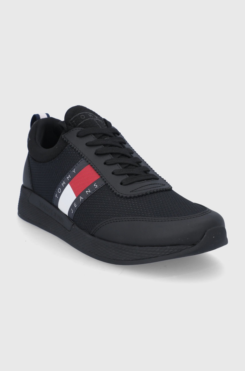 

Черевики Tommy Jeans колір чорний