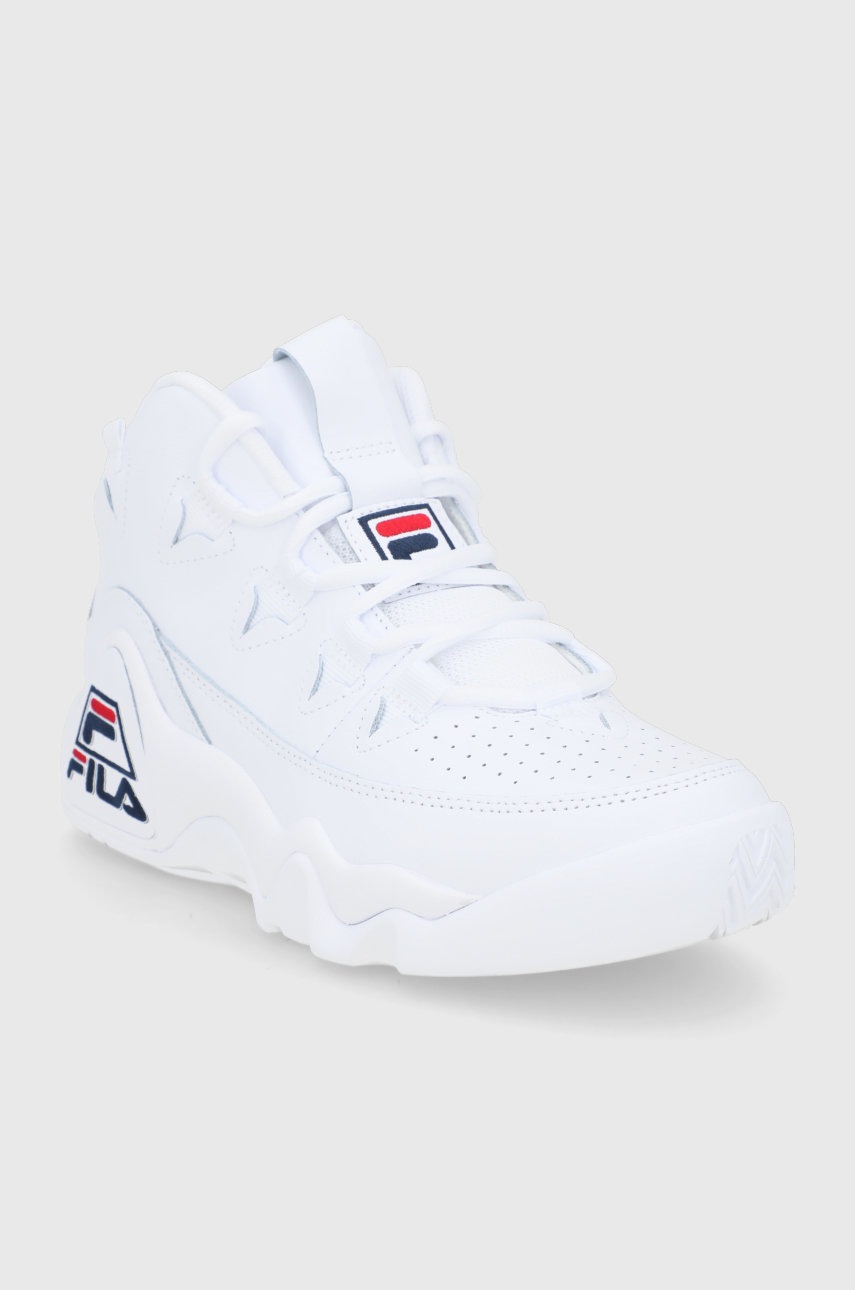 

Шкіряні черевики Fila Grant Hill колір білий