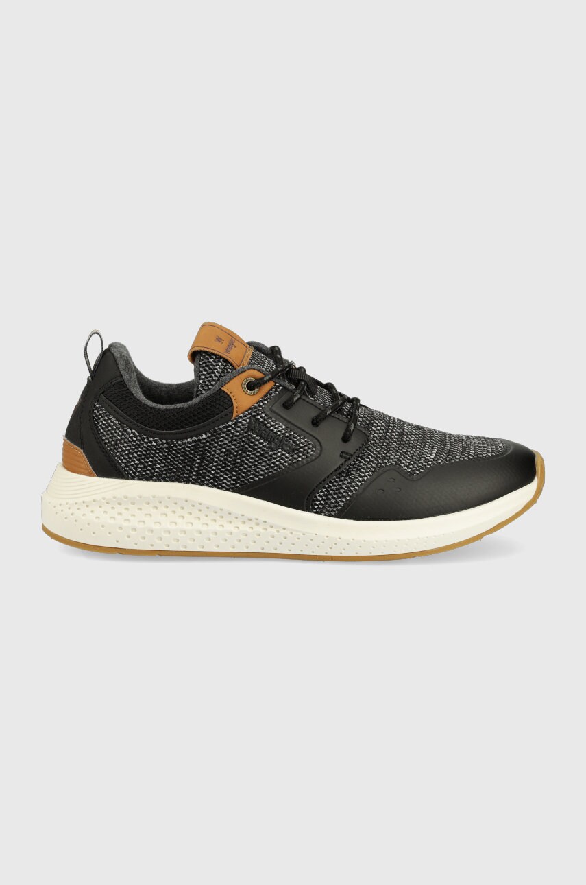 Wrangler sneakers sequoia culoarea negru