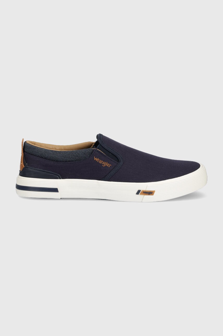 

Ниски кецове Wrangler Valley Slip On в тъмносиньо, Тъмносин