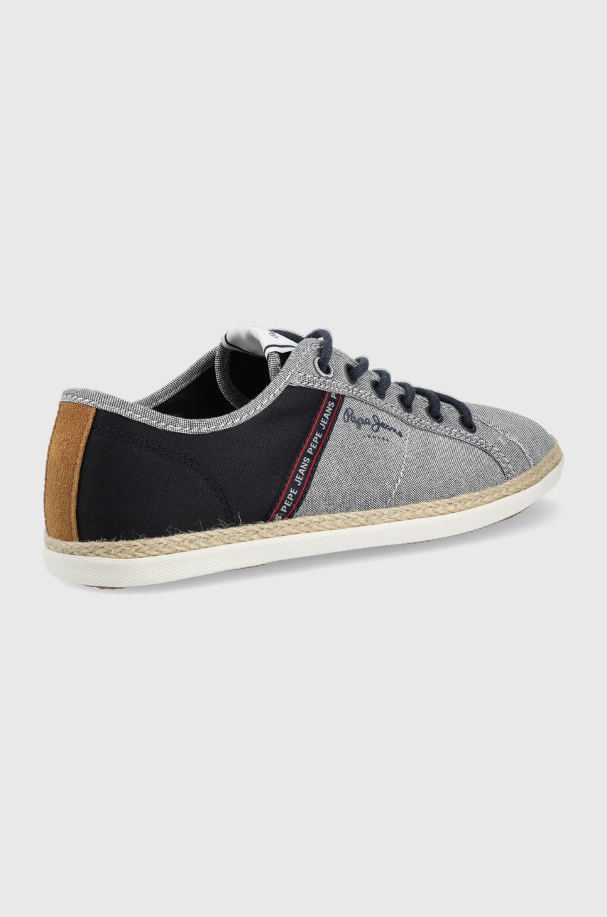 

Кеды Pepe Jeans Maui Tape Chambray мужские цвет синий