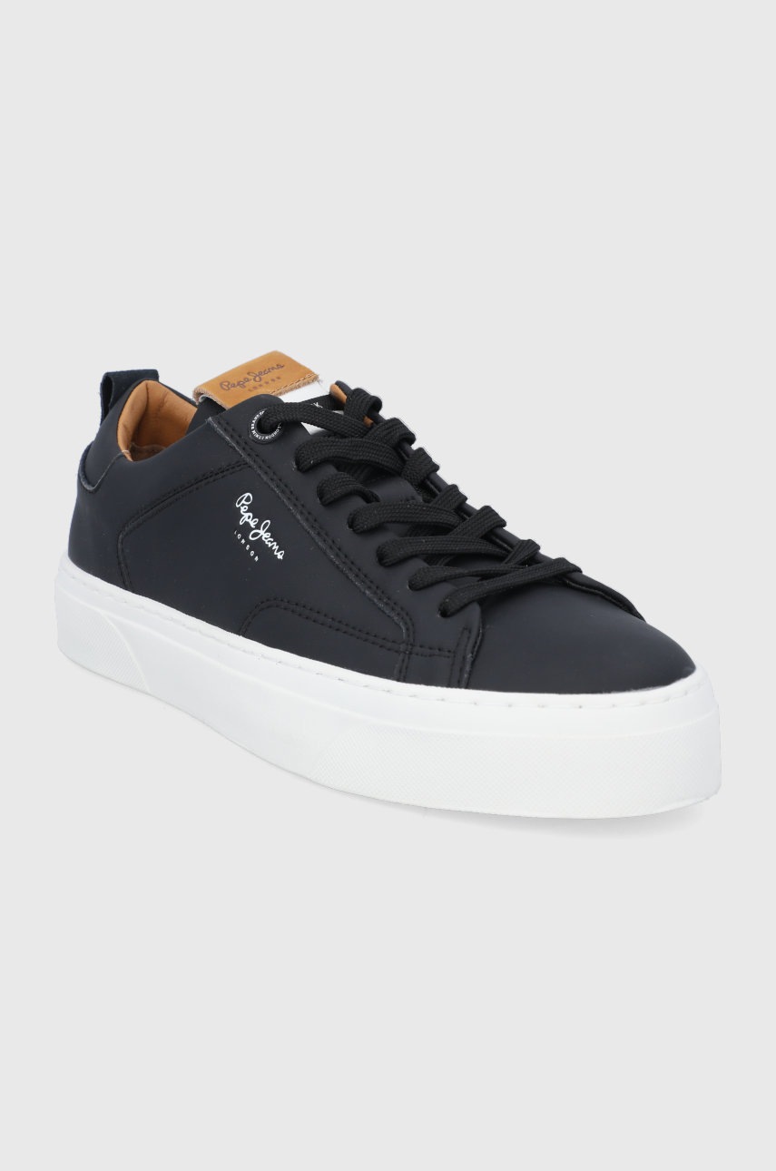 

Кожаные ботинки Pepe Jeans Yogi Original 22 цвет чёрный