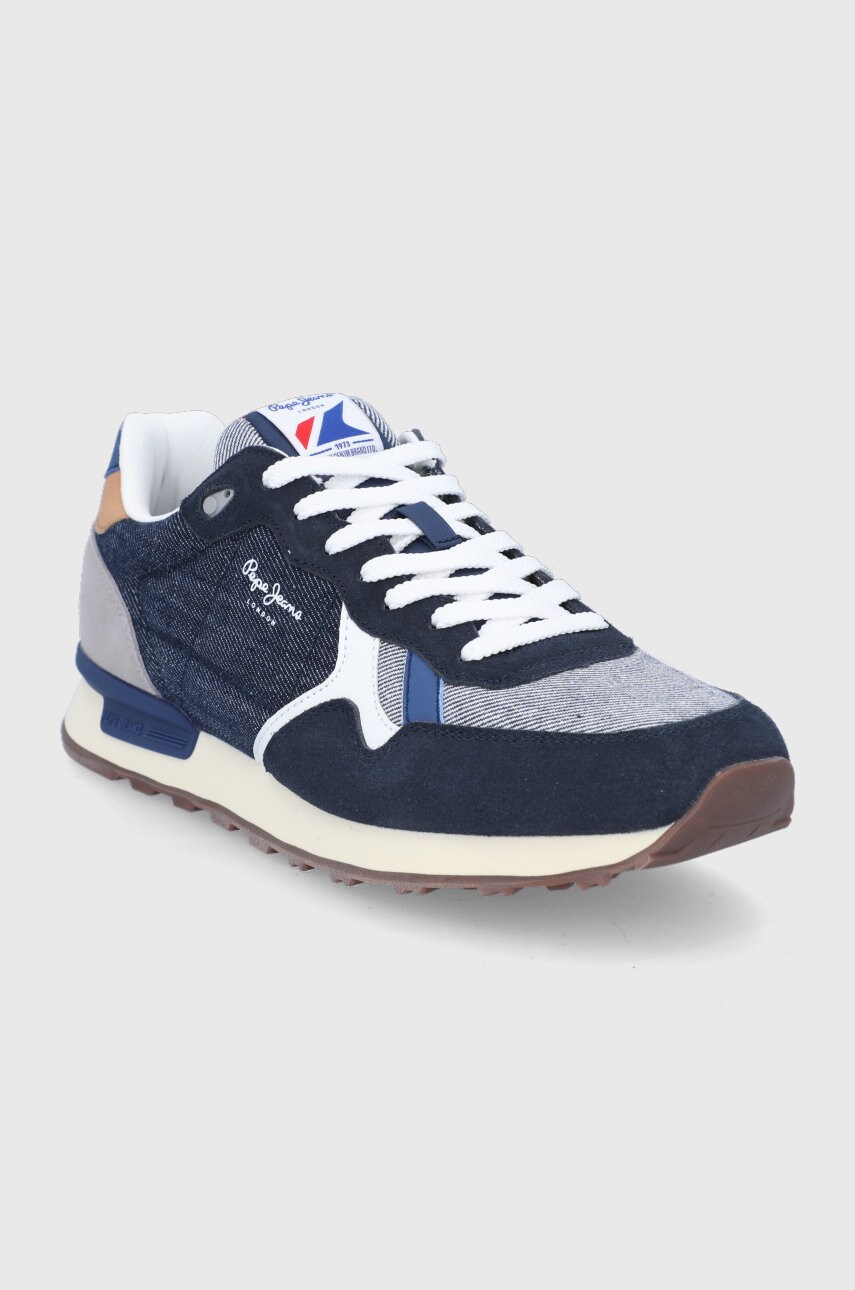 

Черевики Pepe Jeans Britt Man Jeans колір синій