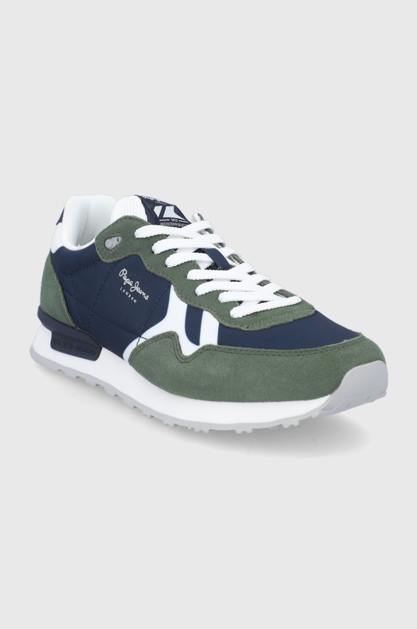 

Ботинки Pepe Jeans Britt Man Divided цвет зелёный