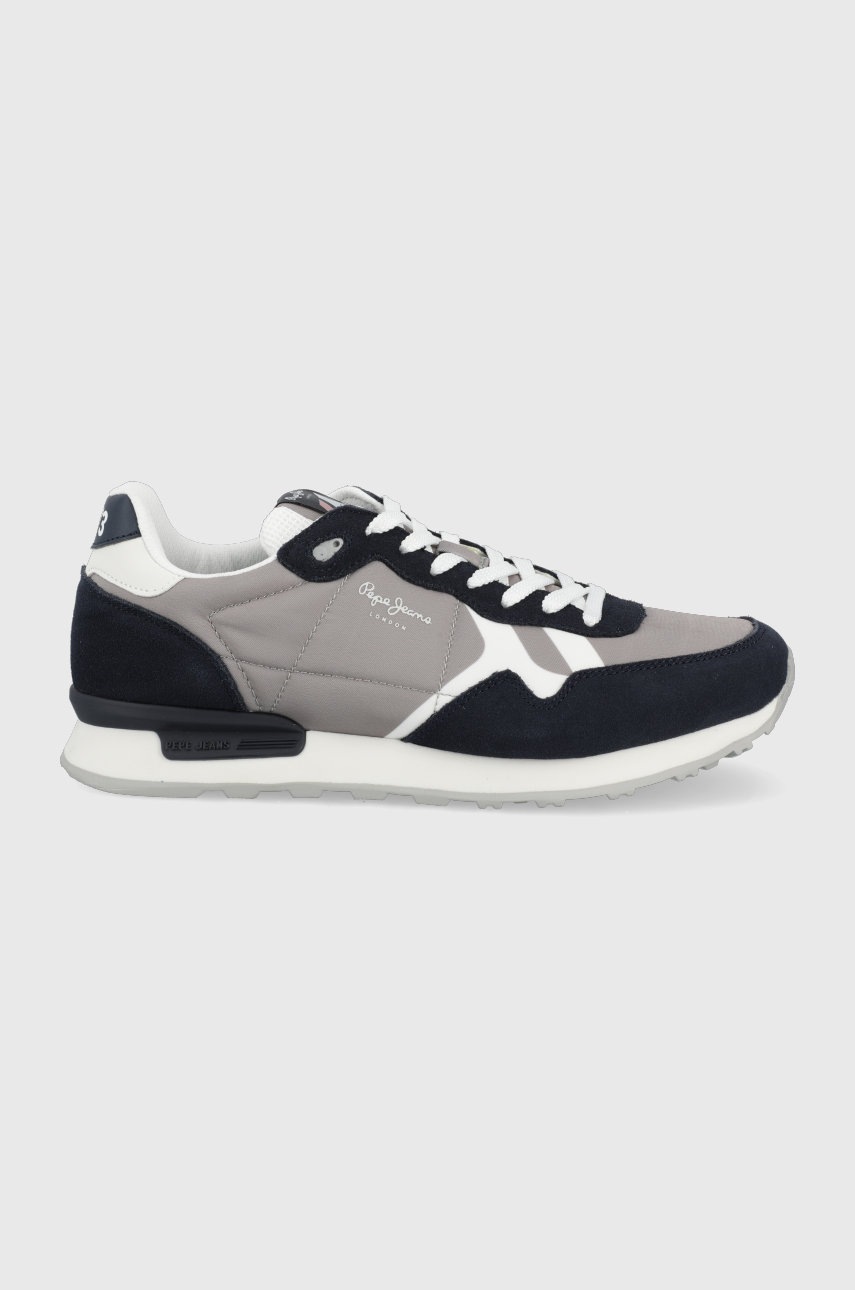 

Маратонки Pepe Jeans Britt Man Divided в сиво, Сив