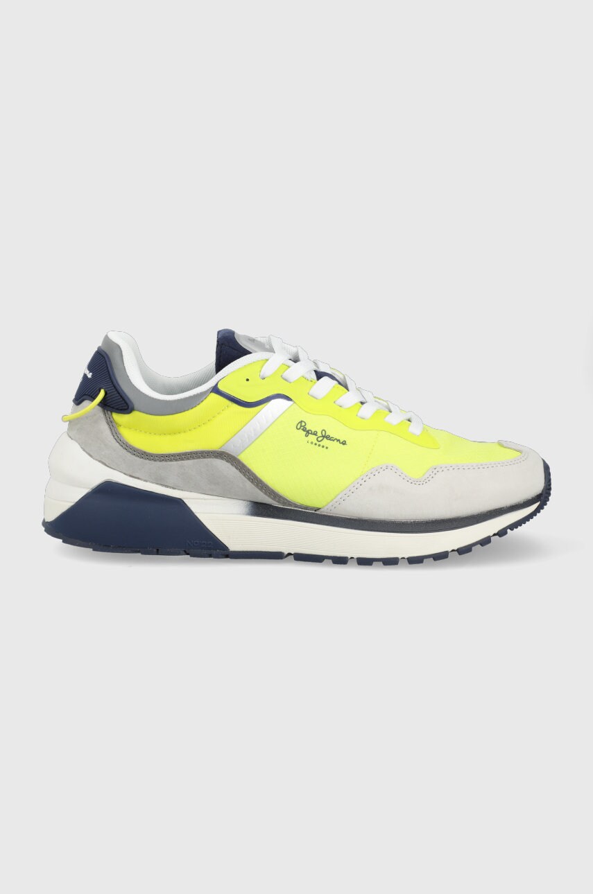 Pepe jeans sneakers no22 spring man culoarea verde