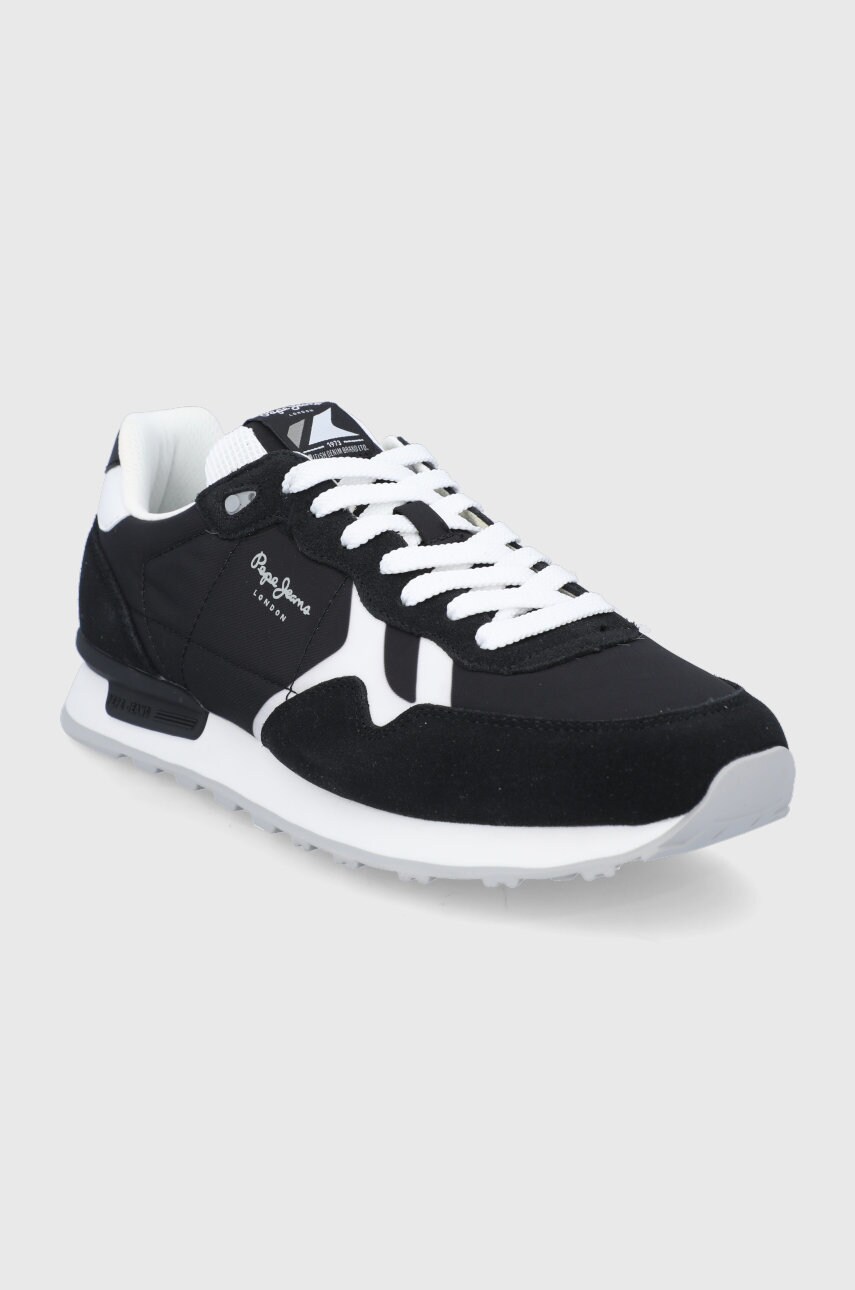 

Ботинки Pepe Jeans Britt Man Divided цвет чёрный