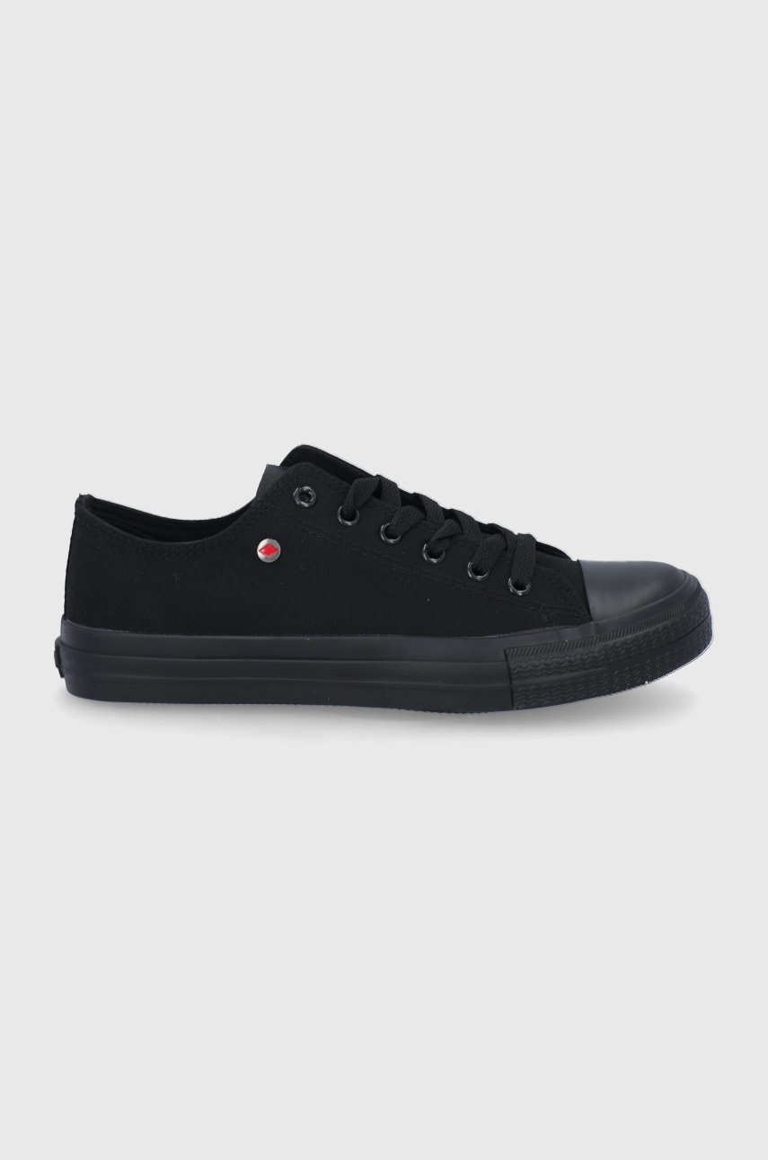 

Ниски кецове Lee Cooper мъжко в черно, Черен