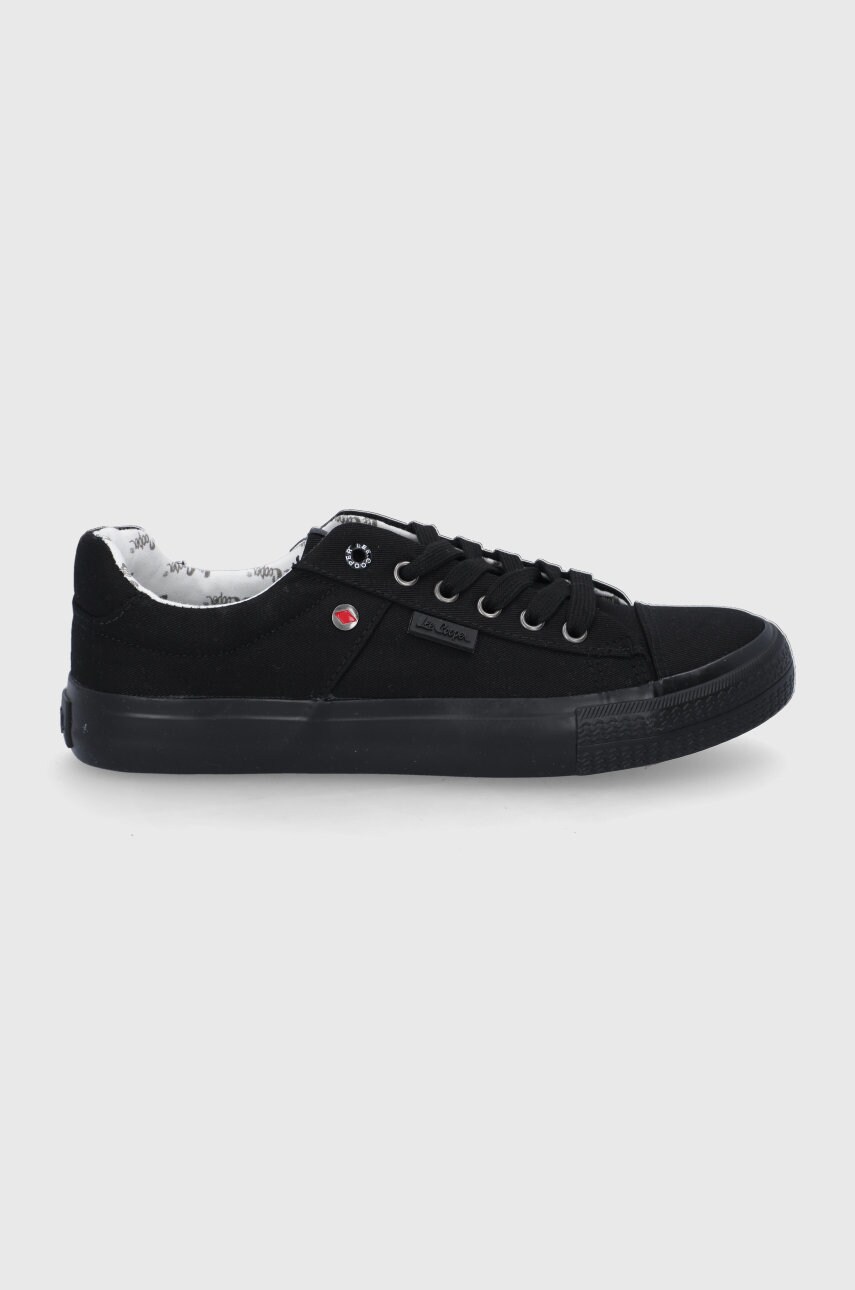 

Ниски кецове Lee Cooper мъжко в черно, Черен