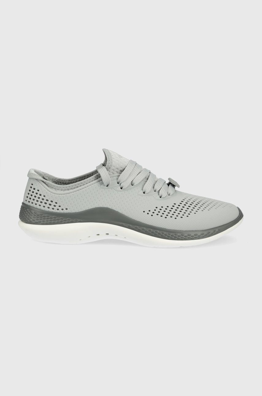Crocs sneakers culoarea gri answear.ro