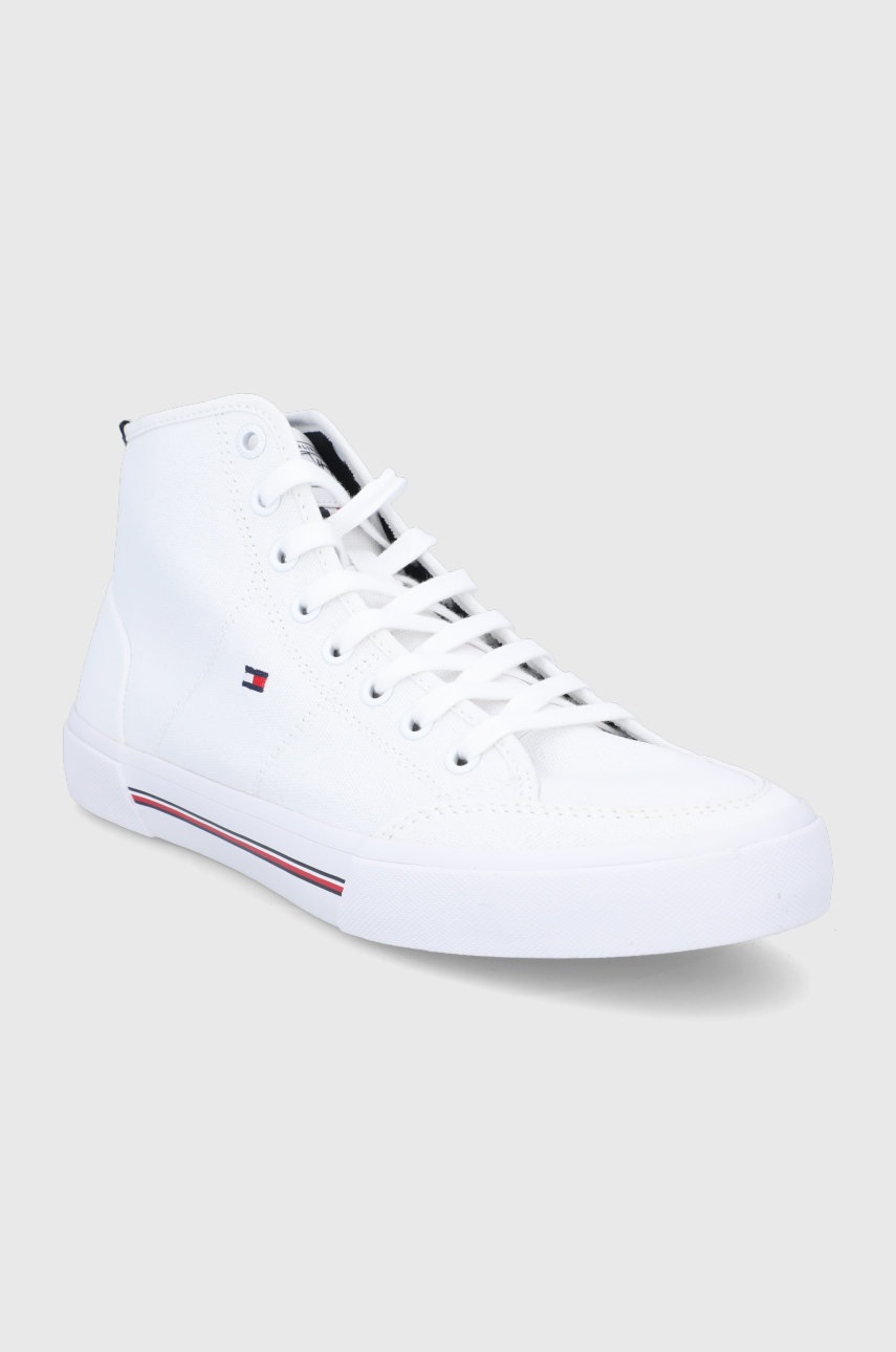 

Кеди Tommy Hilfiger чоловічі колір білий