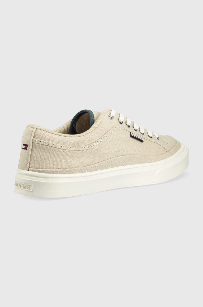 

Кеды Tommy Hilfiger мужские цвет бежевый
