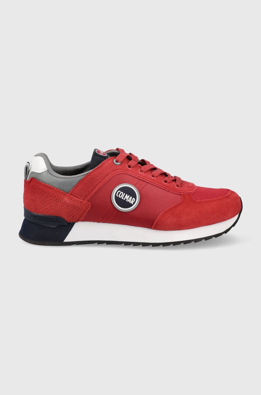 Colmar sneakers red-navy-gray culoarea rosu